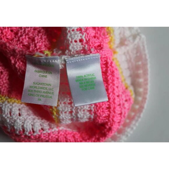 Lilly Pulitzer Cordetta Striped Sweater Top Pink Shandy Size Small - Picture 6 of 6